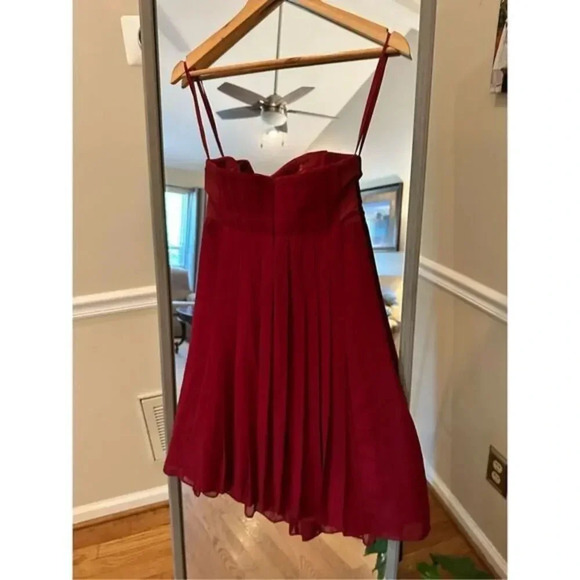 ANN Taylor Pleated OP Strapless Dress - Picture 2 of 3